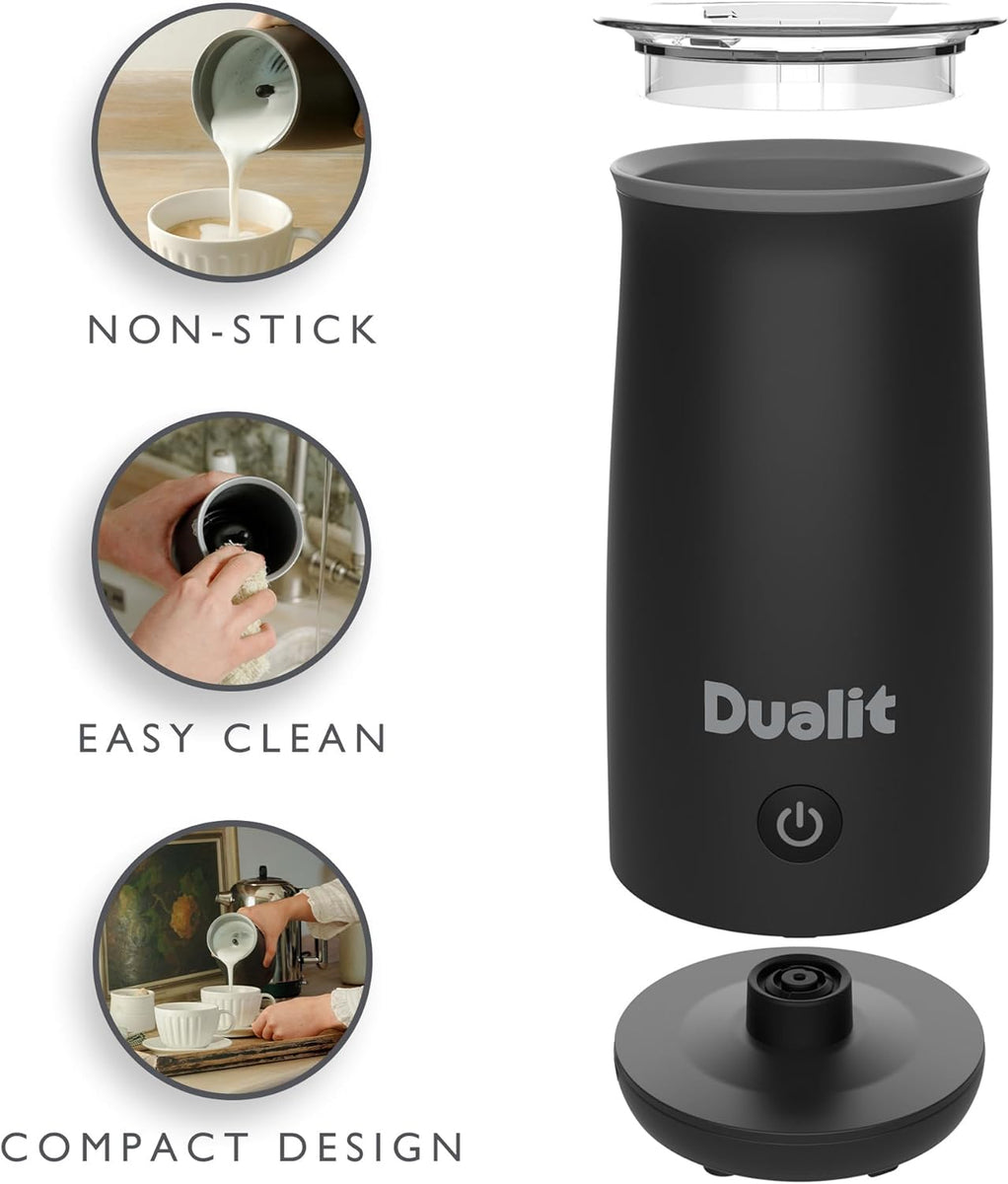 Dualit Black Hot-Cold Milk Frother